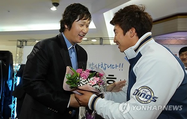 ▲ 왼쪽부터 이대호, 나성범.