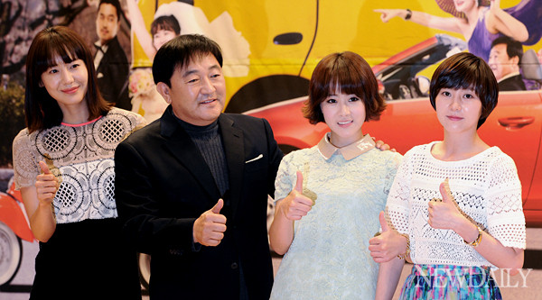 ▲ '맛있는 인생' 윤정희, 임채무, 류현경, 유다인ⓒ양호상 기자