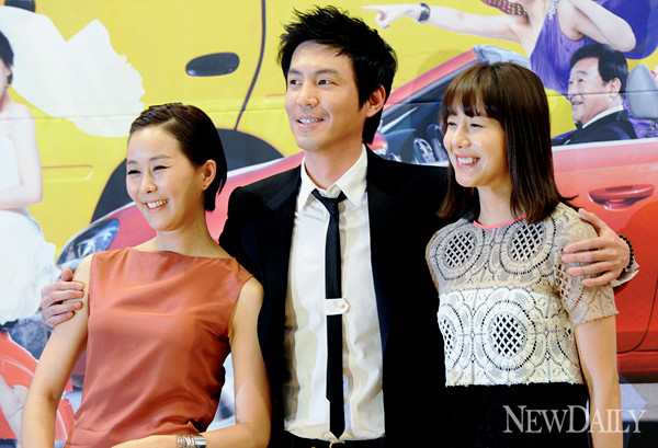 ▲ '맛있는 인생'의 커플, 유서진, 최원경, 윤정희ⓒ양호상 기자