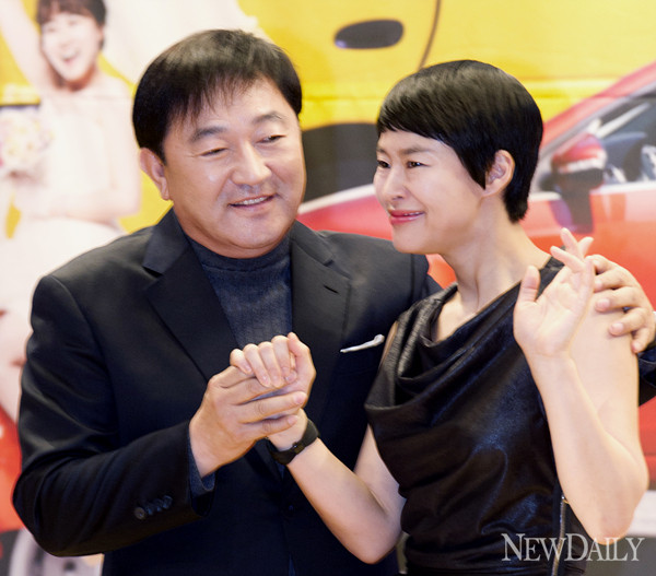 ▲ '맛있는 인생'의 커플, 임채무, 예지원ⓒ양호상 기자