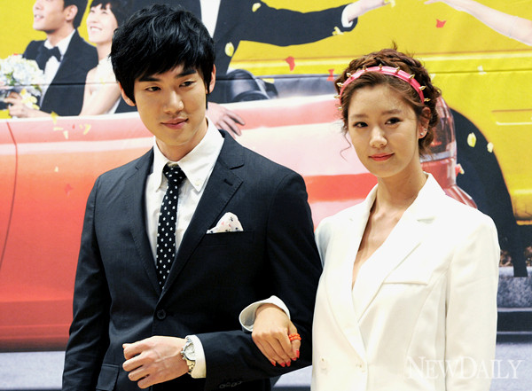 ▲ '맛있는 인생'의 커플, 유원석, 클라라ⓒ양호상 기자