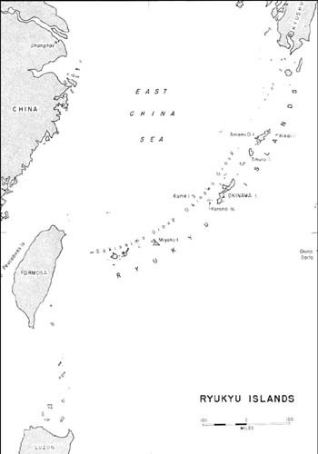 ▲ 중국이 '도련선 전략'을 바탕으로 이어도와 함께 자기네 땅이라고 주장하는 류큐제도. 남사군도는 물론 오키나와도 포함돼 있다.