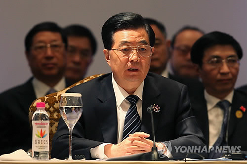 ▲ 중국 후진타오 국가주석 ⓒ 연합뉴스(자료사진)