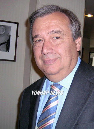 ▲ 유엔 난민최고대표사무실(UNHCR)의 안토니오 구테레스 최고대표. ⓒ 연합뉴스(자료사진)