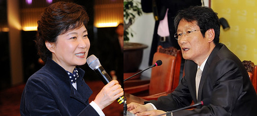 ▲ 민주통합당 문성근 대표 권한대행이 완전국민경선 도입을 주장하며 새누리당 박근혜 비상대책위원장과의 원포인트 여야대표회의를 제안했다. ⓒ 연합뉴스