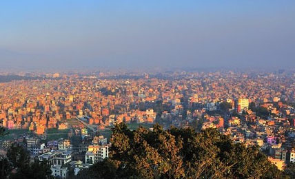 ▲ 네팔 수도 카트만두.