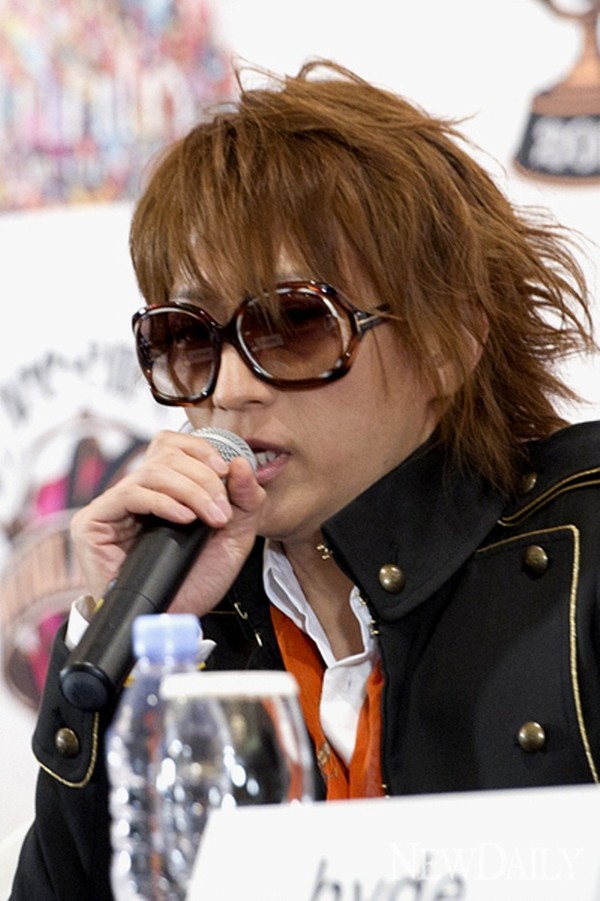 ▲ 왼쪽부터 드러머 유키히로, 베이스 테츠야, 보컬 하이도, 기타 켄.