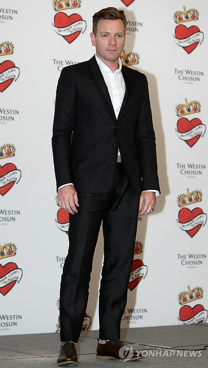 ▲ ‘신세계 러브스 브리타니아 캠페인’ 기자회견에 참석한 이완 맥그리거 ⓒ 연합뉴스