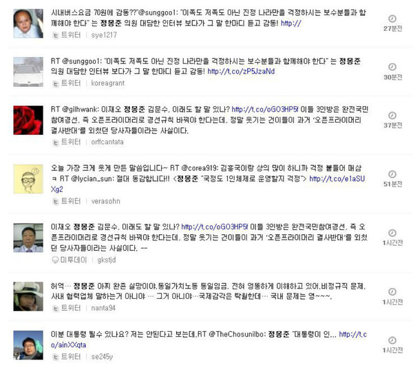 ▲ 네이버 실시간검색 화면