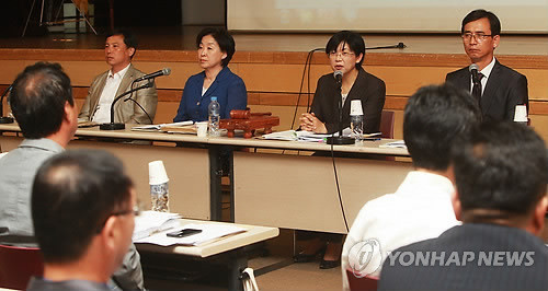 ▲ 10일 오후 서울 동작구 대방동 서울여성플라자에서 열린 통합진보당 전국운영위원회의가 열리고 있다. ⓒ 연합뉴스