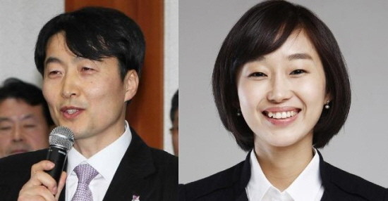 통합진보당 비례대표 이석기(왼쪽), 김재연(오른쪽) 당선자. ⓒ 연합뉴스, 김재연 공식 블로그