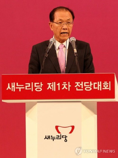 ▲ 새누리당의 새 당 대표로 선출된 황우여 대표. ⓒ 연합뉴스