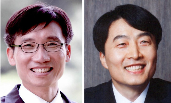 ▲ 19대 총선에서 이정희 공동대표의 지역구인 관악을을 승계한 통합진보당 이상규 당선자(좌)와 당권파의 실세로 알려진 이석기 비례대표 당선자 ⓒ연합뉴스