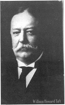 ▲ 이승만의 에 들어있는 루즈벨트 행정부의 육군장관 태프트. 태프트가 제27대 대통령으로 출마했을 때(1908)의 모습이다.