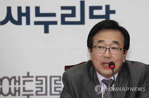 ▲ 새누리당 서병수 신임 사무총장이 21일 국회 대표실에서 기자간담회를 하고 있다. ⓒ 연합뉴스