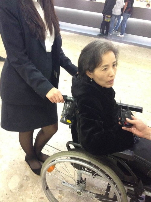 ▲ 단식으로 초췌해진 박선영 의원ⓒ