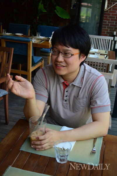 ▲ 윤서인 작가ⓒ뉴데일리 윤희성 기자