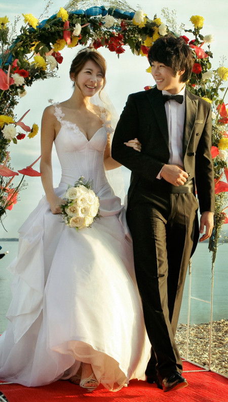 ▲ 이파니와 서성민의 결혼식 사진 ⓒ 이파니 미니홈피