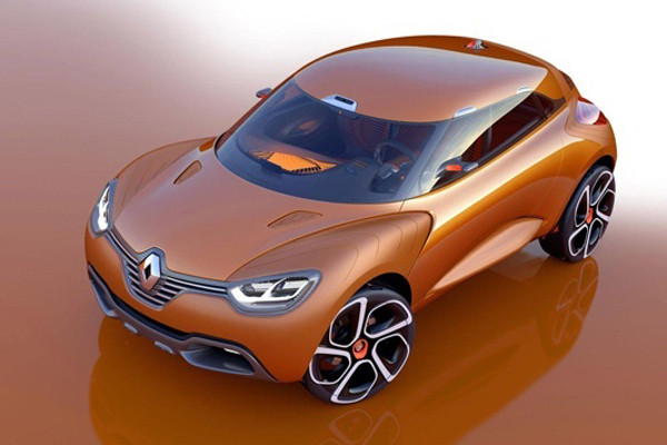 ▲ 르노삼성이 내놓은 컨셉카 '캡처(CAPTUR)'. 신차로 나올 QM3의 베이스가 될 예정이다.