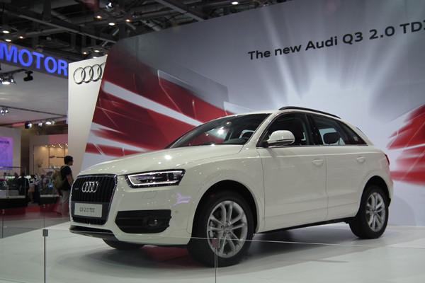 ▲ 2012년 아우디가 한국 시장 공략의 선봉에 세우기로 한 CUV 'Q3'. 작지만 수납공간이 넓은데다 성능과 연비도 뛰어나다.