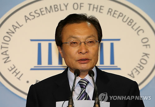 ▲ 민주통합당 전당대회에 출마한 이해찬 후보 ⓒ 연합뉴스(자료사진)