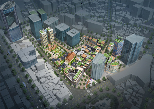 ▲ 서울시가 추진하는 인사동 120번지 일대에 대한 소단위 맞춤형 재개발 조감도.ⓒ