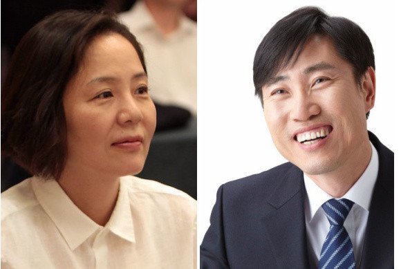 ▲ '변절자' 논란을 전체 탈북자에서 하태경 의원(사진 오른쪽)으로 축소시키려는 임수경 의원.  ⓒ 연합뉴스, 뉴데일리