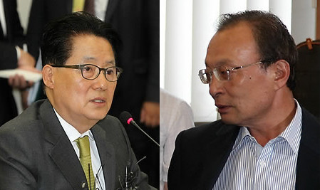 ▲ 박지원(좌)과 이해찬(우)ⓒ