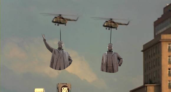 ▲ 주체사상 해체를 다룬 영화, '굿바이 김일성, 김정일'을 기대해 보자.