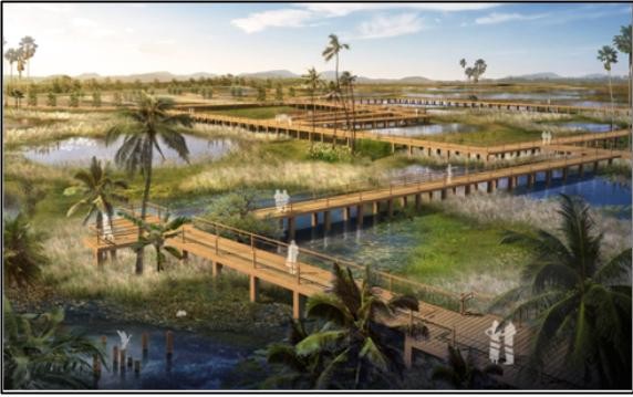 ▲ ⓒ향후 조성될 생태공원 조감도.