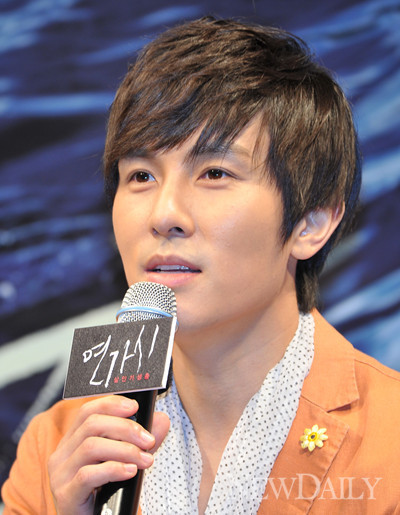 ▲ 영화 '연가시'에서 형사역할을 맡은 배우 김동완.ⓒ정상윤 기자.