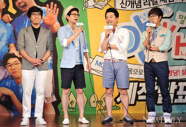 ▲ 왼쪽부터 정태호, 박성호, 김준호, 홍인규.ⓒ정상윤 기자.