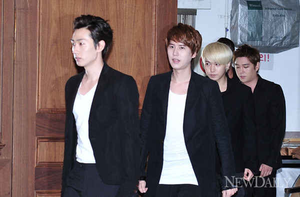 ▲ 슈퍼주니어 멤버들.ⓒ정상윤 기자