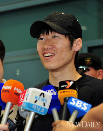 ▲ 박지성 선수.ⓒ정상윤 기자.