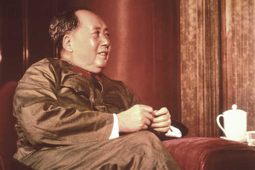 ▲ 생전의 모택동 모습=연합뉴스 자료