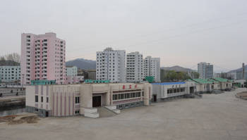 ▲ 평성 레스토랑 거리 