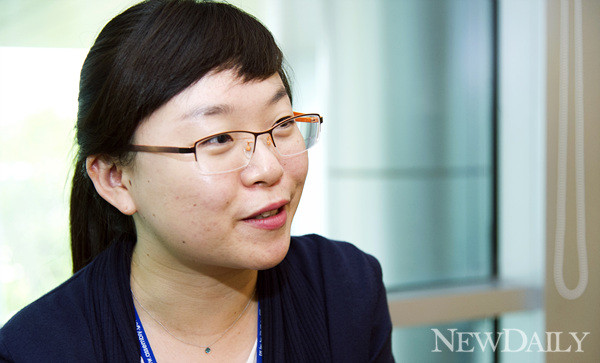 ▲ 새누리당 민현주 의원실의 김남수 인턴비서는 "어딜 가든 '저 친구 잘한다'는 소리를 듣고 싶다"고 말했다.   ⓒ 양호상 기자