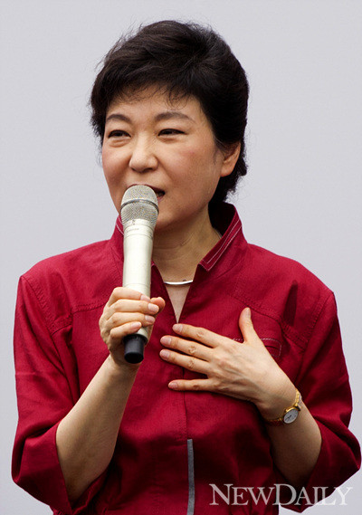 ▲ 박근혜 새누리당 대통령 경선 후보가 13일 대구에서 교육 공약을 발표한다. ⓒ 양호상 기자