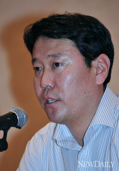 ▲ 박충식 선수협 사무총장.ⓒ정상윤 기자.