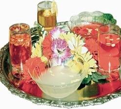 ▲ ▲ 딸기화채(조선민속잡지에 실린 실제 북한식 딸기화채 사진)