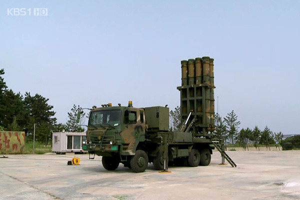 ▲ KBS 다큐멘터리를 통해 소개된 철매-Ⅱ 미사일의 모습.