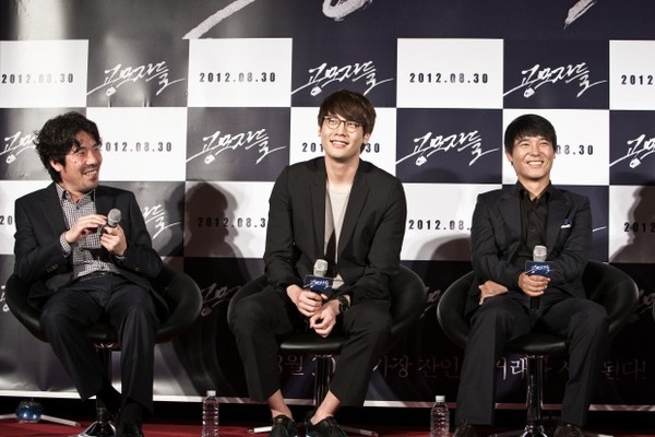 ▲ 왼쪽부터 오달수, 최다니엘, 임창정.