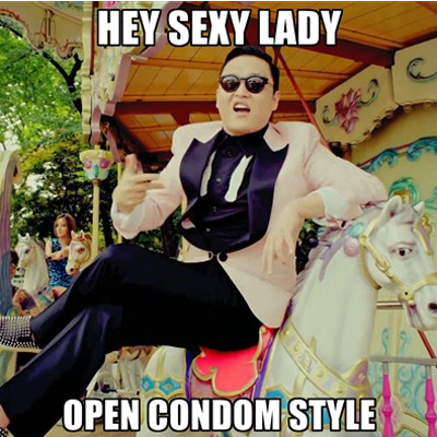 ▲ 한 외국사이트에 올라 있는 사진. 외국인 귀에는 '오빤 강남 스타일'이라는 말이 이렇게 들린다고 한다.