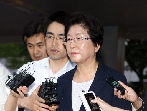 ▲ 4·11 총선과 관련해 공천헌금을 제공한 의혹을 받고 있는 새누리당 현영희 의원. ⓒ 연합뉴스