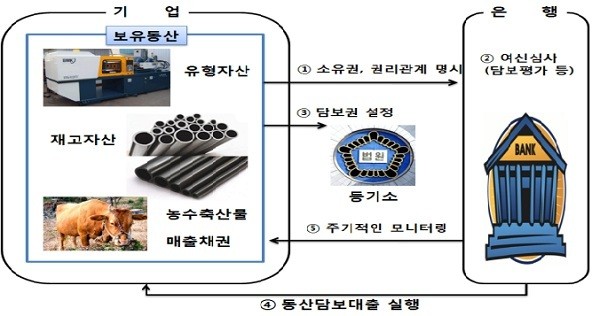 ▲ 동산담보대출 개요 (자료제공: 금융감독원)