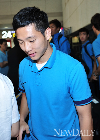 ▲ 인터뷰를 끝낸 남태희 선수 ⓒ 정상윤