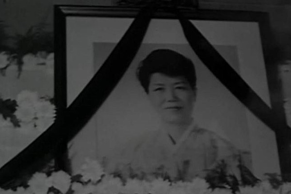 ▲ 1974년 8월 18일 국민장 당시 육영수 여사의 영정.