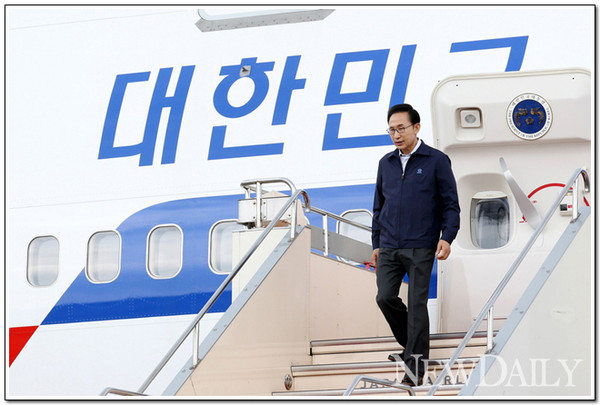 ▲ 이명박 대통령이 15일 세종문화회관에서 8.15 경축사를 하고 있다. ⓒ 뉴데일리