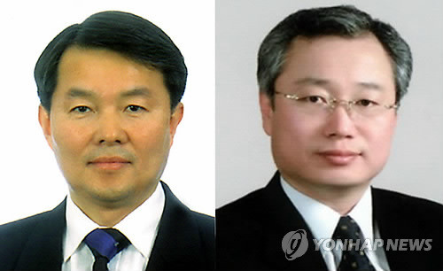 ▲ 양승태 대법원장은 16일 새 헌법재판관 후보자로 이진성 광주고법원장(왼쪽)과 김창종 대구지법원장을 지명했다.ⓒ 사진 연합뉴스