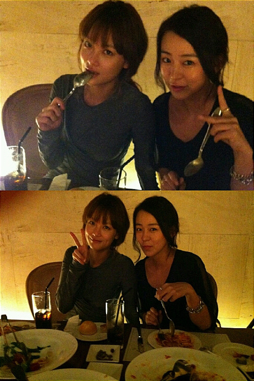 ▲ 왼쪽 오연서 오른쪽 심이영ⓒ오연서 미투데이